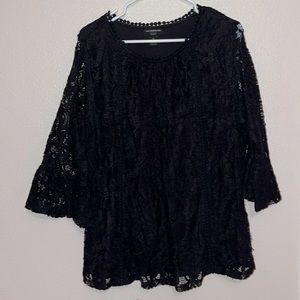 Liz Claiborne Laced with undershirt 1X